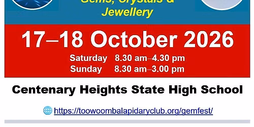 2026 Toowoomba Gemfest - Gems & Jewellery