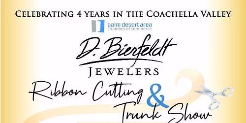Ribbon Cutting & Special Shopping event - D Bierfeldt Jewelers