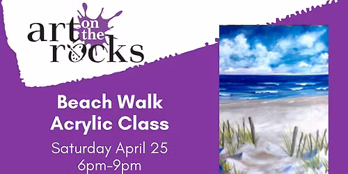 Beach Walk Acrylic Class