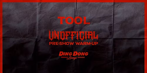 Tool Unofficial Pre-Show Warm-Up