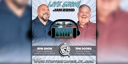 Eric and Mike Podcast: Live Show!