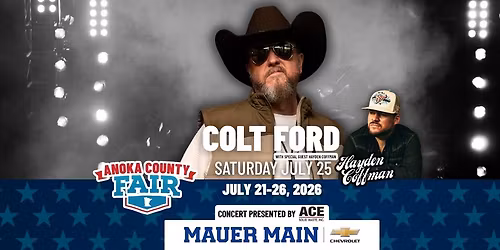 Colt Ford With Special Guest Hayden Coffman
