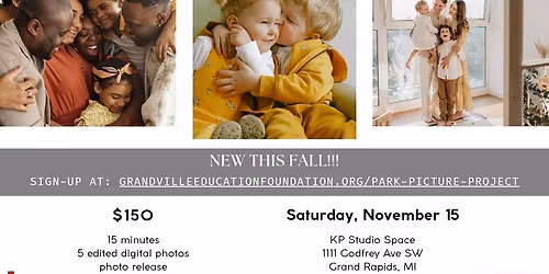 Grandville Education Foundation - Family Studio Mini Sessions