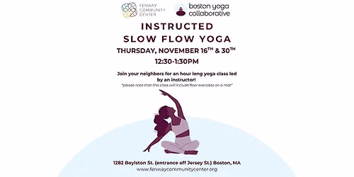 Instructed Slow Flow Yoga