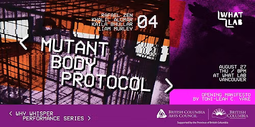 Why Whisper Series \/ Mutant Body Protocol