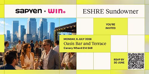 ESHRE Sundowner: An After Hours Event by Sapyen x WIN Fertility
