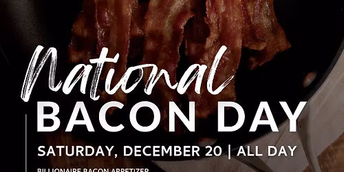 National Bacon Day