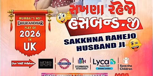 Sakkhna Rahejo Husband Ji \u2013 105+ Shows Hit Gujarati Comedy | LONDON