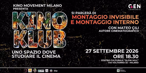 Kino Klub \u2013 Uno spazio per studiare il cinema \u2013 Il montaggio