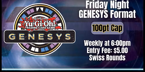 Yugioh: Friday Night GENESYS Format