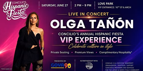 Concilio's Annual Hispanic Fiesta 2026 VIP Experience