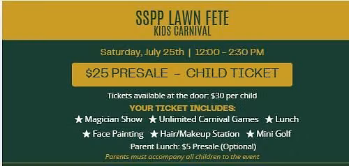 \ud83c\udfaa KIDS CARNIVAL AT THE SSPP LAWN FETE \ud83c\udfaa