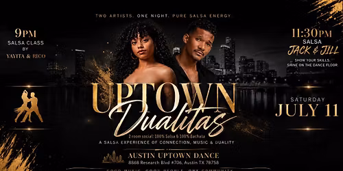 Uptown DUALITAS - 100% Salsa 100% Bachata Social \ud83d\udc9e