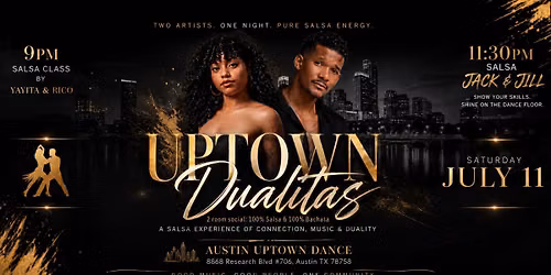 Uptown DUALITAS - 100% Salsa 100% Bachata Social \ud83d\udc9e