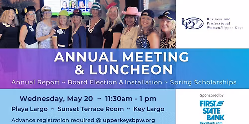Annual Meeting & Luncheon 