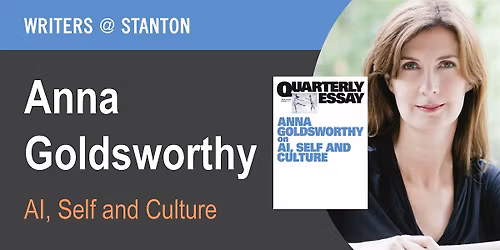 Writers @ Stanton:  Anna Goldsworthy