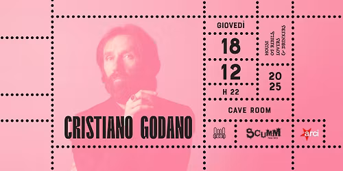 Cristiano Godano "Parole e Musica" live @ Scumm Cave Room \u2022 Gio 18\/12