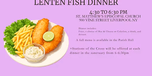 Lenten Fish Dinners