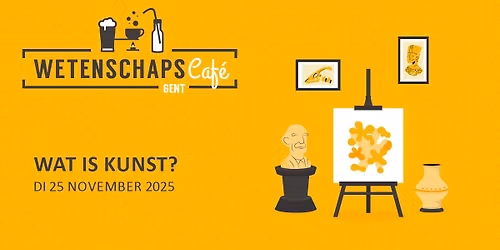 Wetenschapscaf\u00e9 'Wat is kunst?'