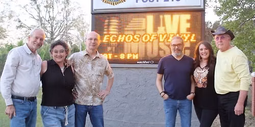 Echoes of Vinyl Rocking 4th of July Cook Out at American Legion Post 304 in Acworth