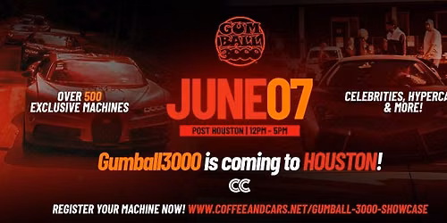 Gumball3000 x Coffee & Cars | June 7th