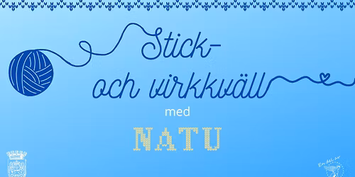 Stick- och Virkkv\u00e4ll - Lappa och laga special!