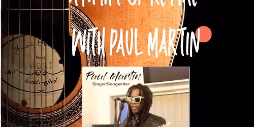 A night of Reggae with Paul Martin