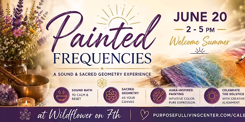 Painted Frequencies (A sound & sacred geometry experience)