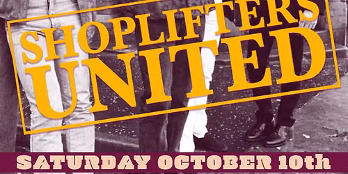 Shoplifters United (tribute to The Smiths) in Benicia, CA