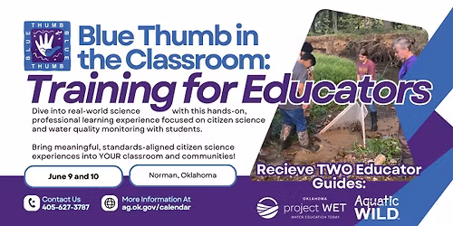 Blue Thumb in the Classroom: A Citizen Science Training for Educators