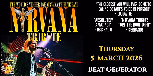 Nirvana Tribute \u2013 Dundee