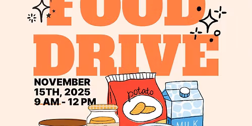 Food Drive : Community + kindness + plants