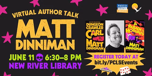 Virtual Author Talk with Matt Dinniman Watch Party