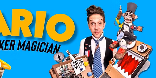 Mario the Maker Magician at Sellersville Theatre 1894