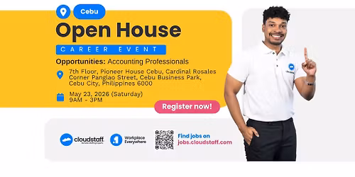 Cloudstaff Career Event: Open House - Cebu