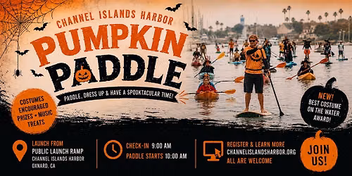 2nd Annual Channel Islands Harbor Pumpkin Paddle
