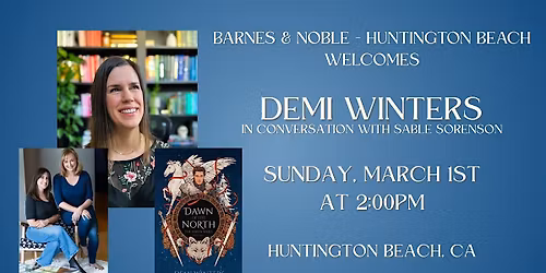 Demi Winters in conversation with Sable Sorenson at Barnes & Noble - HB