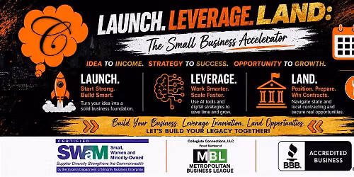 LAUNCH. LEVERAGE. LAND.: The Entrepreneur\u2019s Half-Day Accelerator
