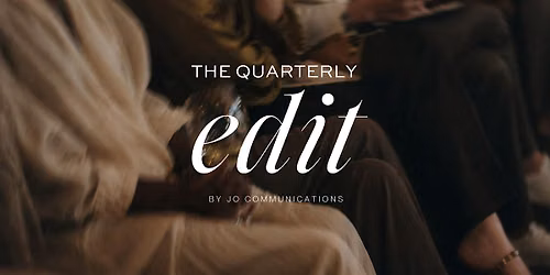 The Quarterly Edit Volume 1: Eras of Design