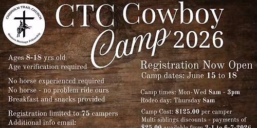 CTC Cowboy Camp 2026