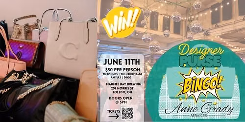 Designer Purse Bingo with Anne Grady Services