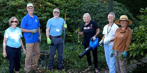 Peace in Bloom: Meditation Garden Clean Up