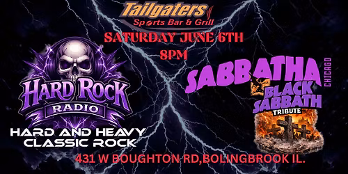 HARD ROCK RADIO & SABBATHA CRUSH TAILGATERS!