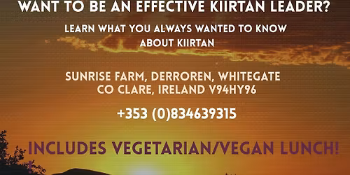 Want to be an Effective Kiirtan Leader? 