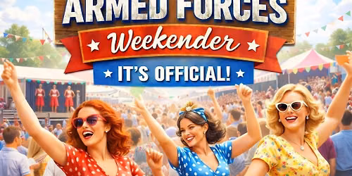 Shake & Stir Armed Forces Weekender 2026
