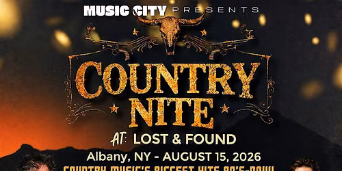 Country Nite 8\/15 Albany, NY @ lost & found