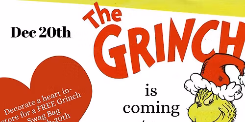 Meet the Grinch at Snapdragon!