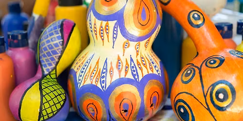CoLab-orations: Mini Gourd Painting