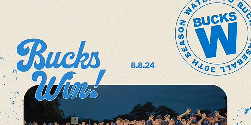 Waterloo Bucks at Duluth Huskies at Wade Stadium