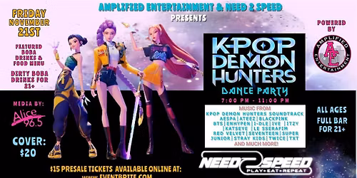 K-POP DEMON HUNTERS DANCE PARTY